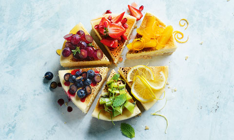 Easiest-ever fruit cheesecake