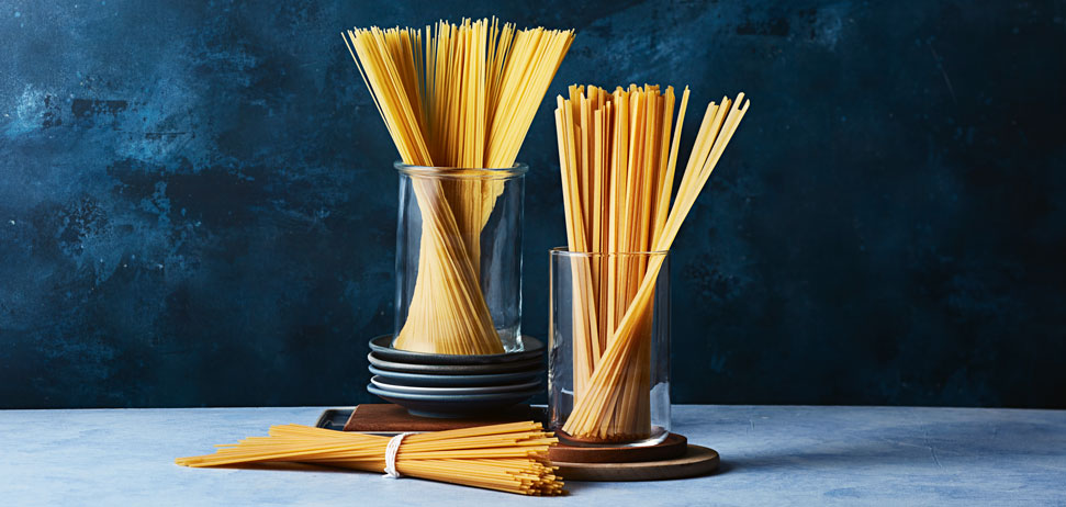 Types of pasta in cup