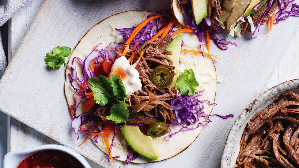 Texan-style pulled beef