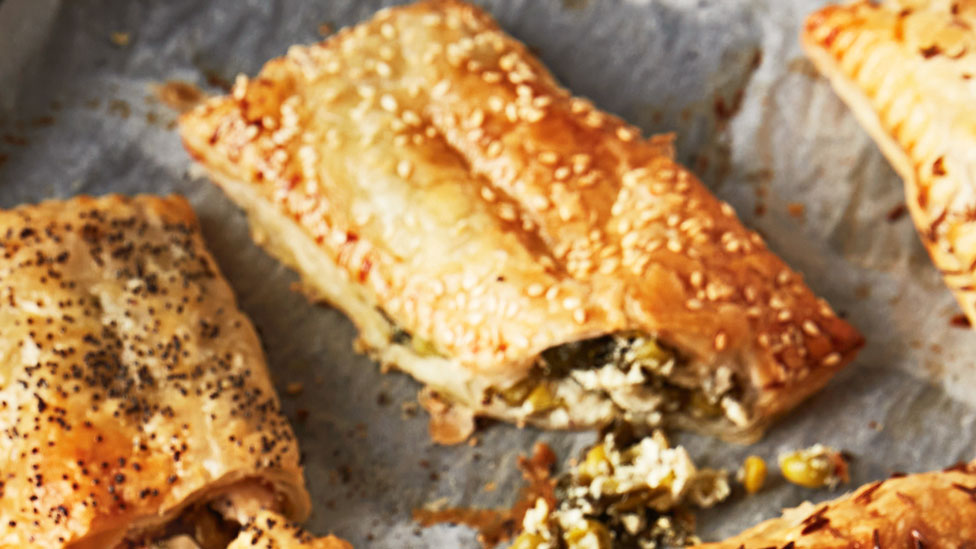 Ricotta and spinach hand pies
