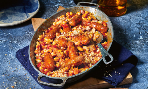 Cheat’s cassoulet