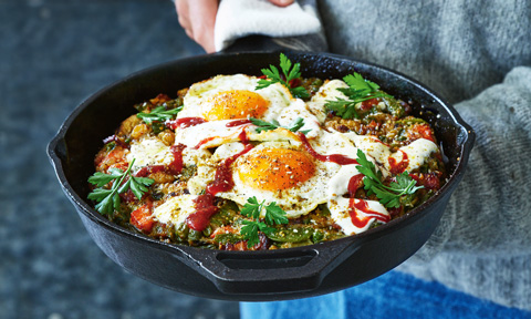 Dukkah bubble and squeak 