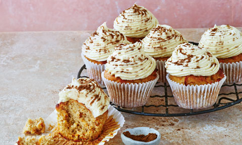 Spiced pumpkin muffins 