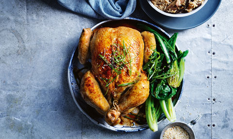 Chicken with Mushroom & Rice Recipe | Coles