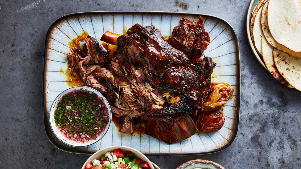 Adam Liaw’s lamb shoulder tacos