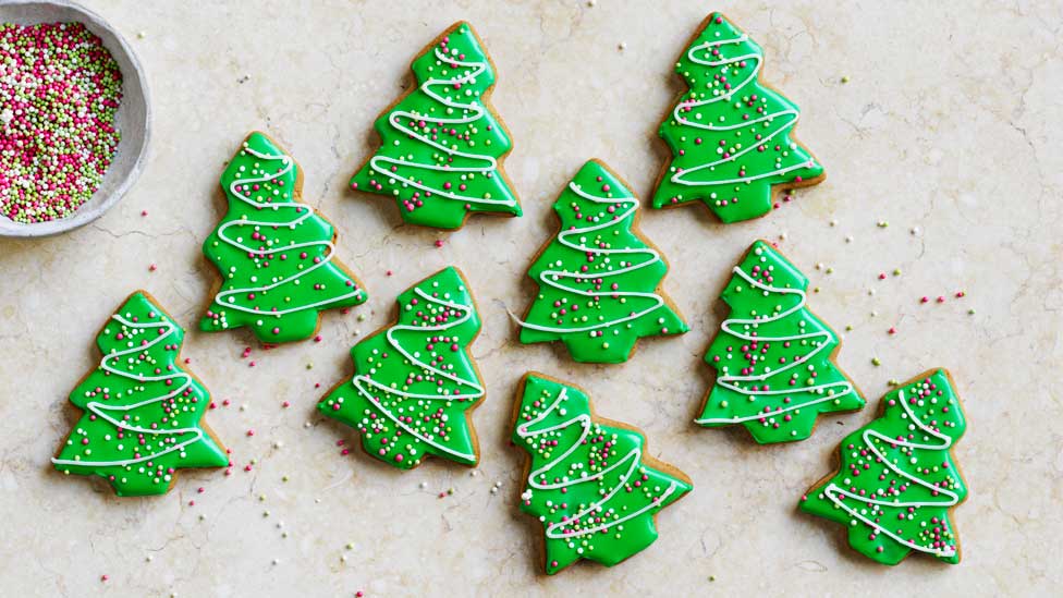 Gingerbread trees