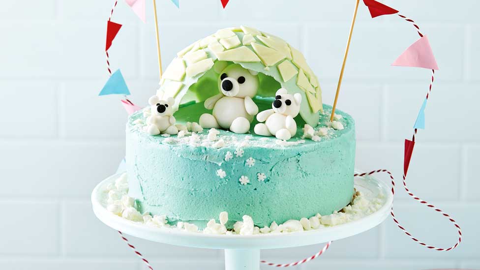 Igloo cake