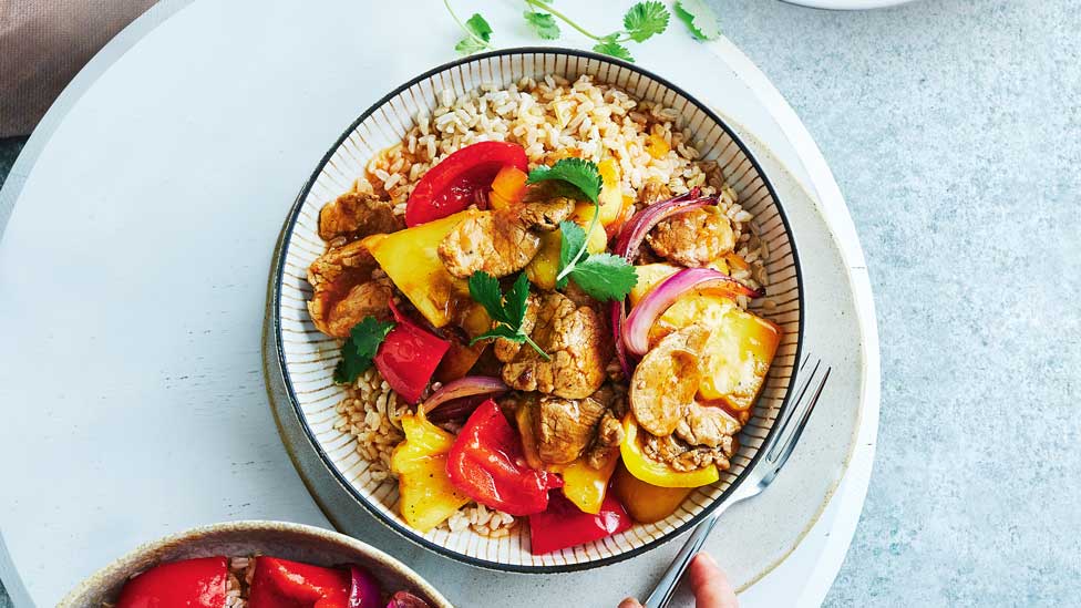 Fuss-free sweet and sour pork