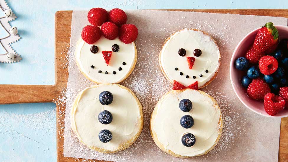 Snowpeople pikelets