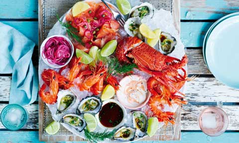 Best-ever seafood platter