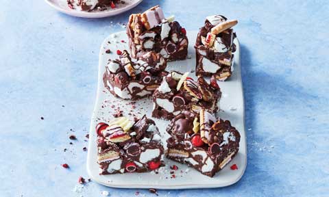 Retro Aussie rocky road