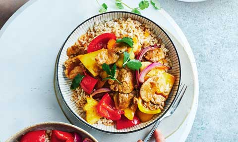 Fuss-free sweet and sour pork