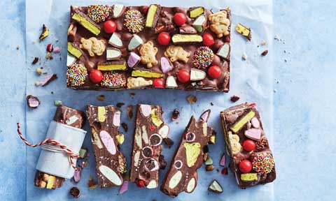 Choc favourites rocky road