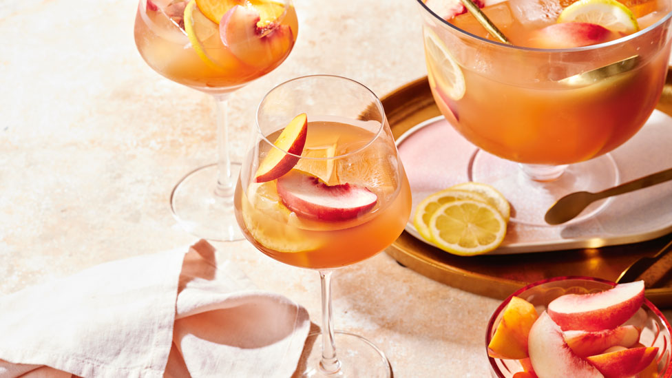 Millie Tang’s rum and peach punch