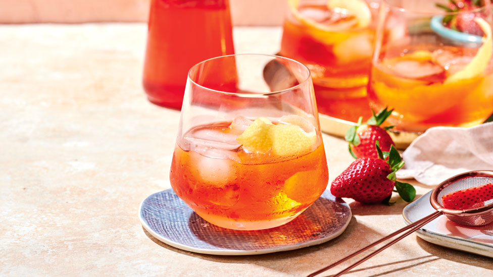 Millie Tang’s Springtime strawberry aperitif