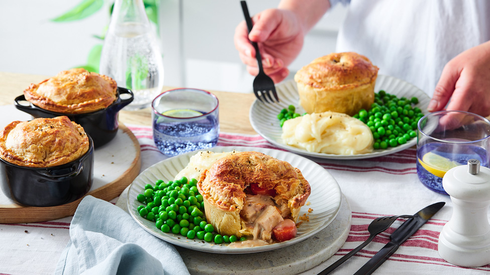 Canned soup-based pies
