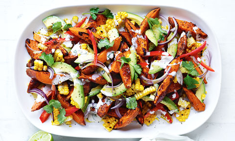 Southern-style sweet potato salad