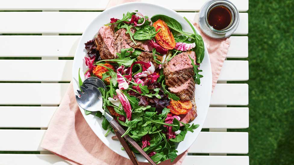 Italian-style lamb salad 