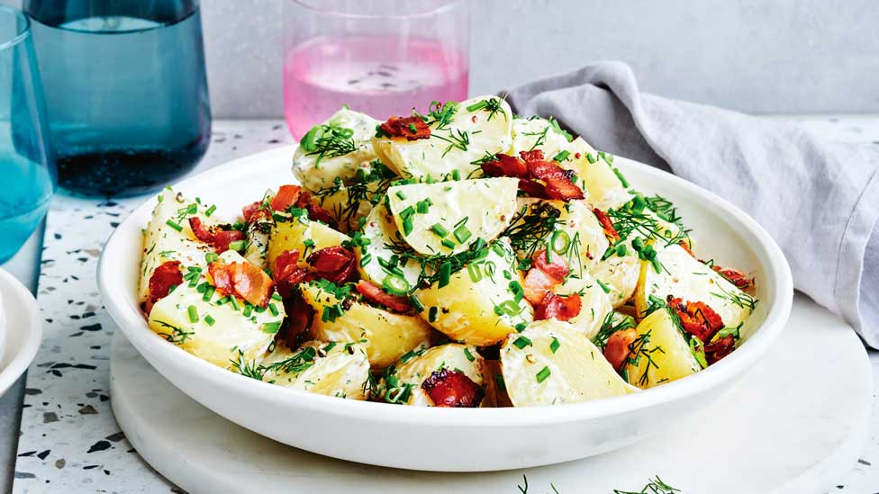 Traditional potato salad