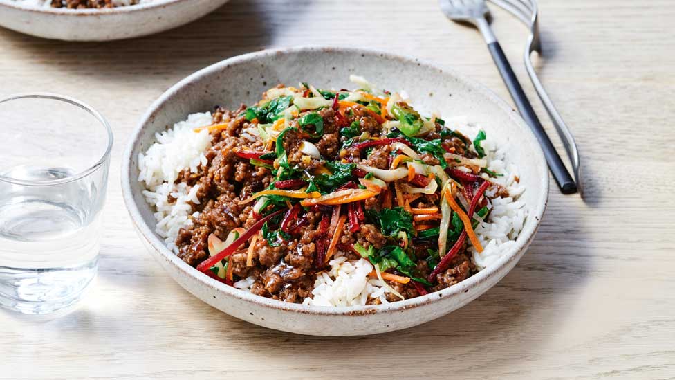 Korean-style ginger beef