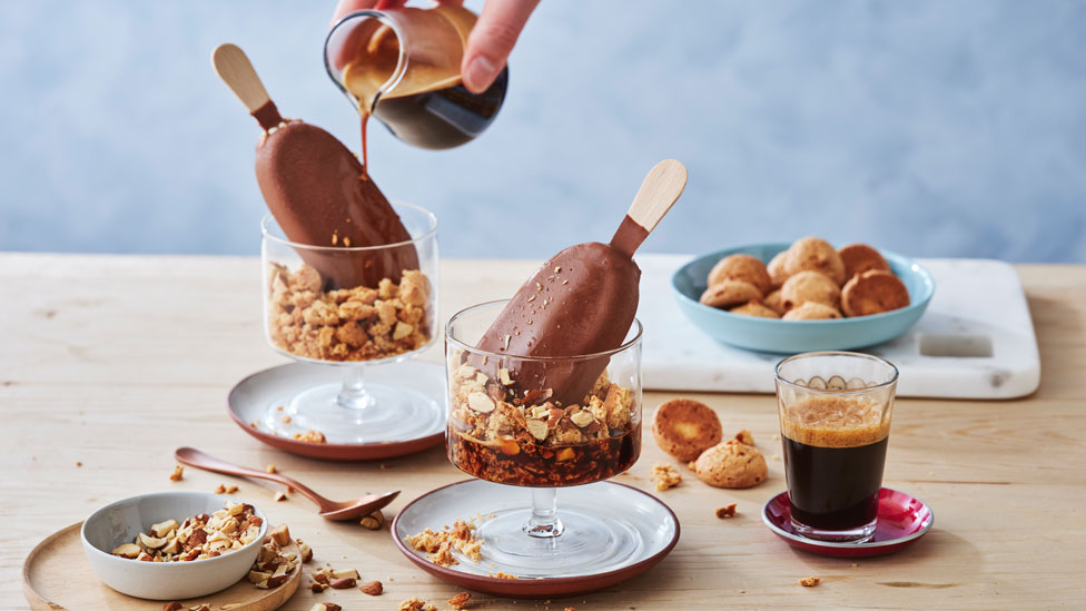 Choc Vanilla Affogato