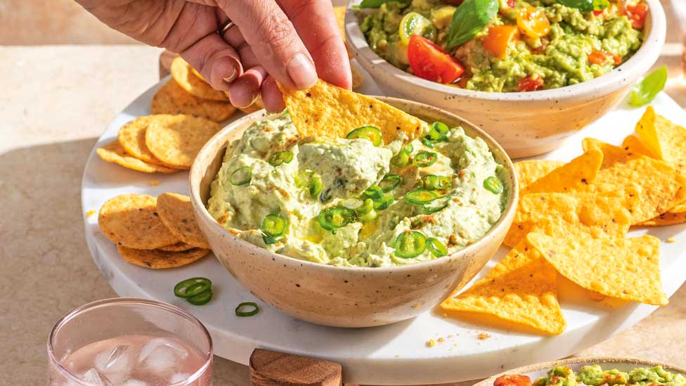 Creamy guacamole