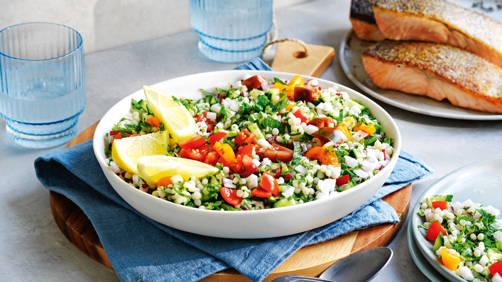 Pearl couscous salad