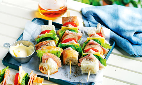 Club sandwich sticks