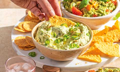 Creamy guacamole
