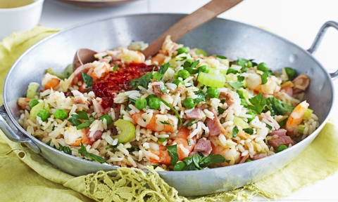 Combination fried rice