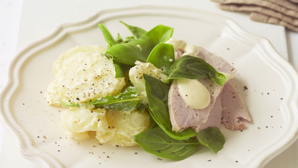 Turkey and potato salad