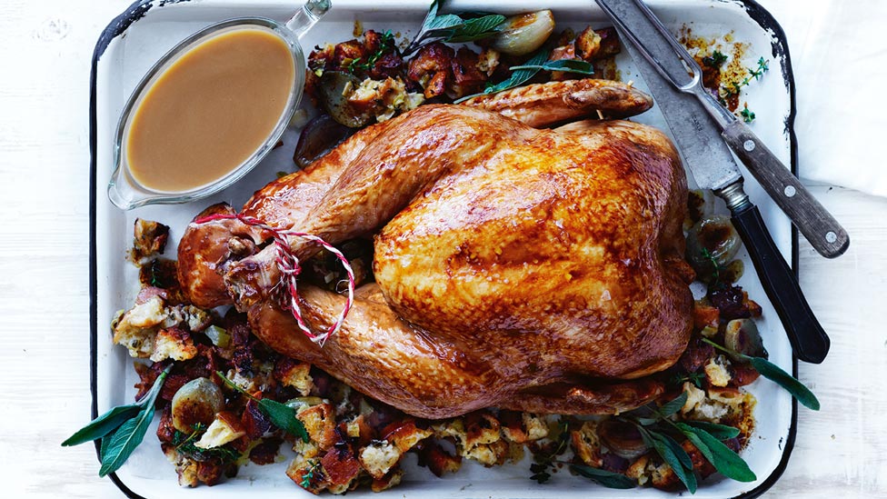 Curtis’ ultimate roast turkey with gravy