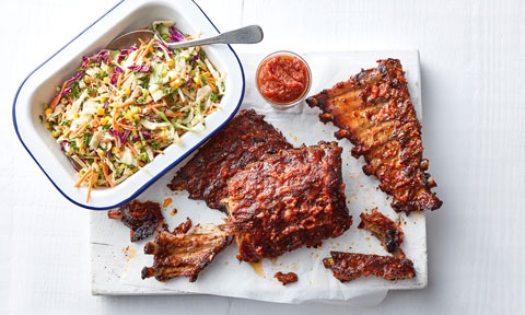 Southern BBQ pork ribs