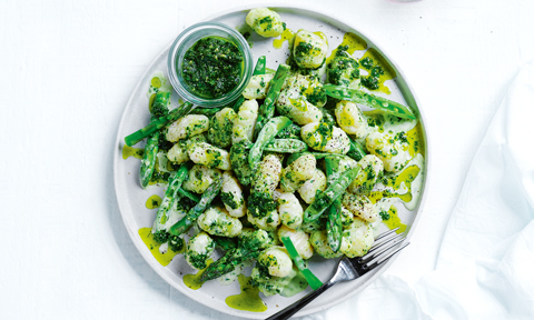 Spring gnocchi dish
