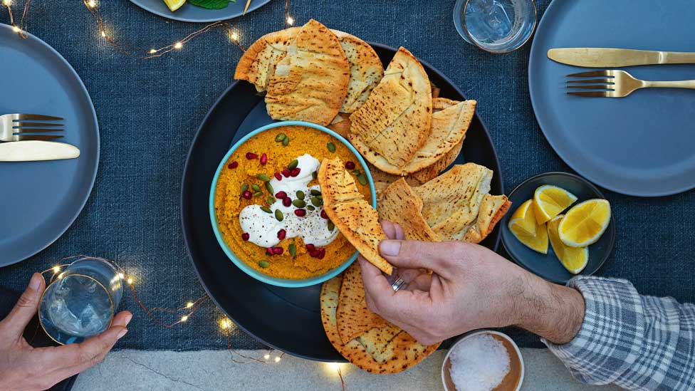 Carrot and coriander dip