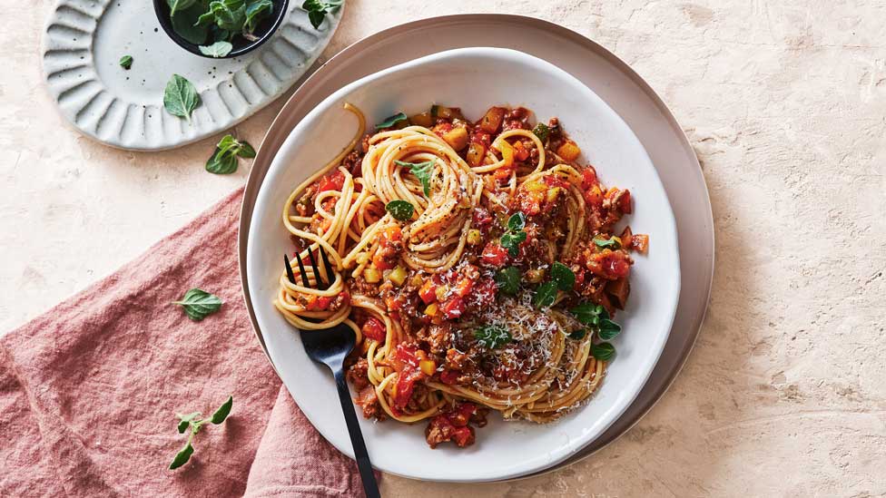rainbow bolognaise