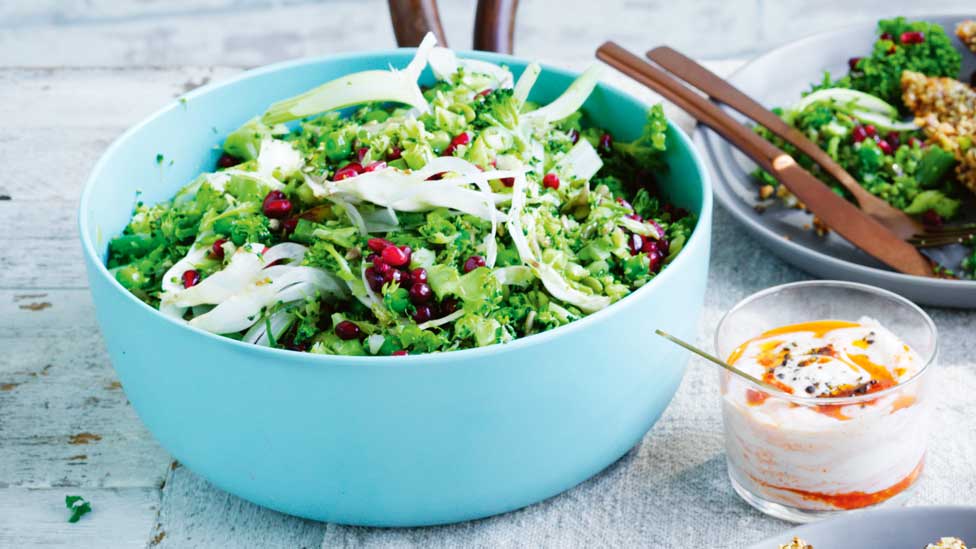 Courtney Roulston's Spring greens tabouli