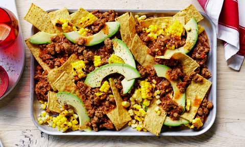 Vegetarian nachos