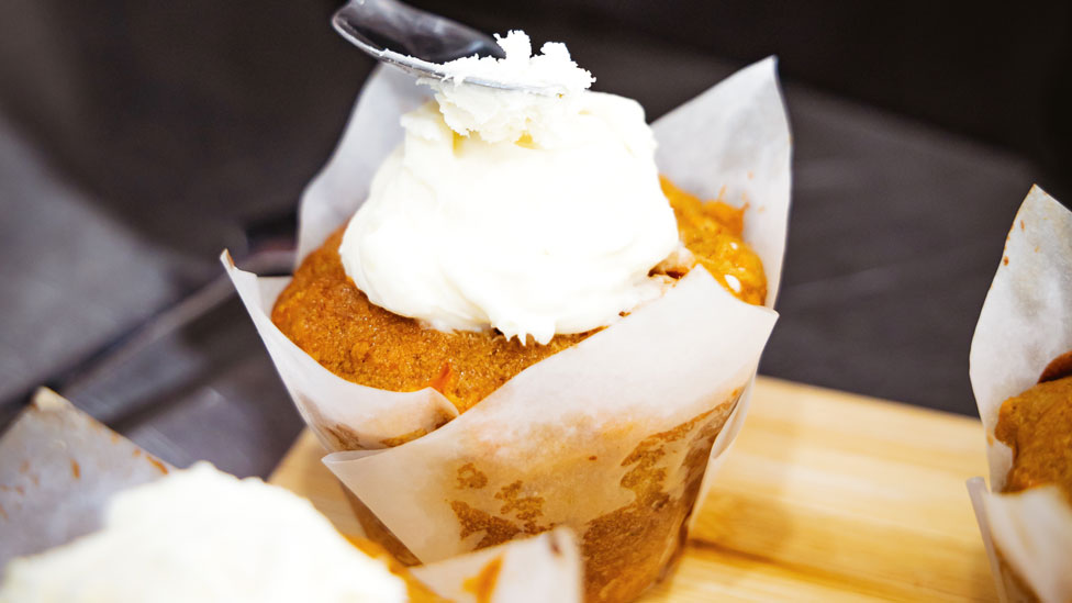 Carrot cake muffins 