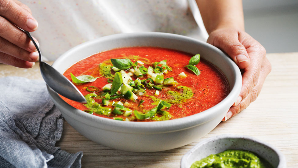 Quick gazpacho 