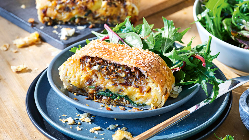 Kerri Remigio's spinach and cheese Wellington