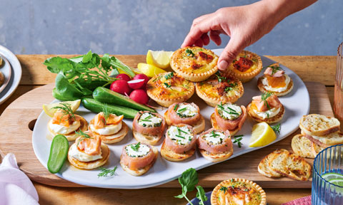 Salmon Entertaining Platter