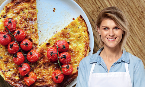 Courtney Roulston's Leek & Bacon Frittata