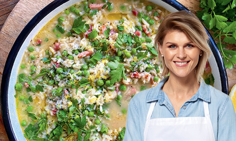 Courtney Roulston's Risi E Bisi, a Classic Italian Recipe | Coles