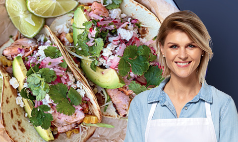 Courtney Roulston salmon tacos
