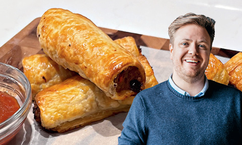 Michael Weldon’s Christmas sausage rolls