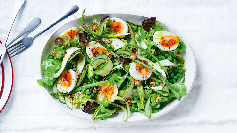 Egg and veg salad