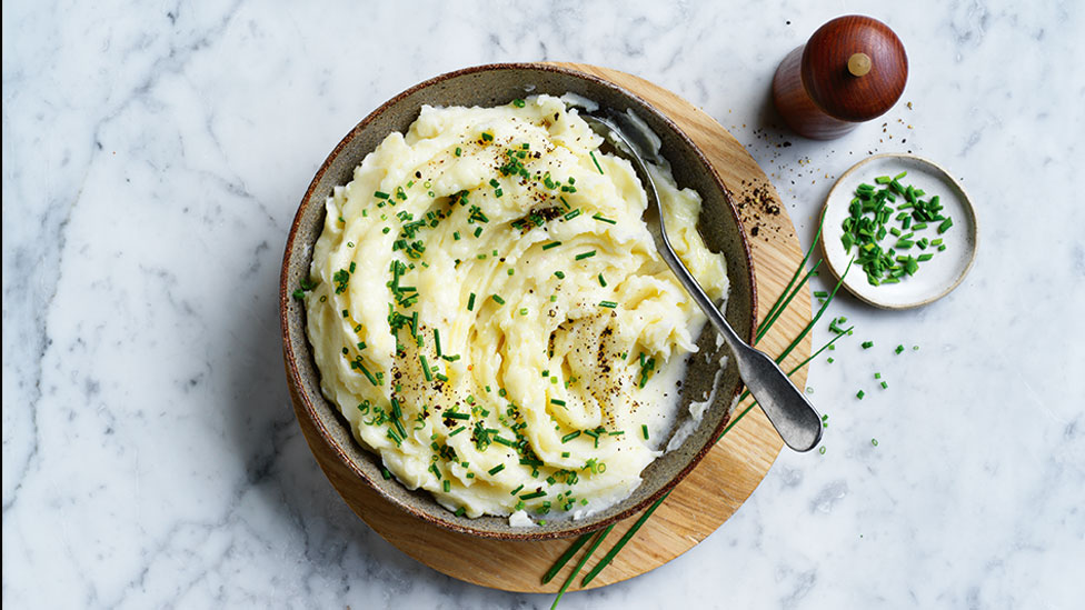 Smashed potato