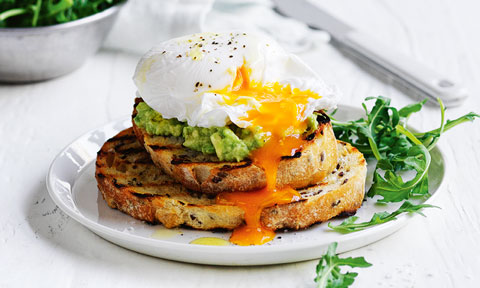 Poached eggs