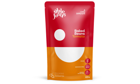 Able Foods Baked Beans tomato